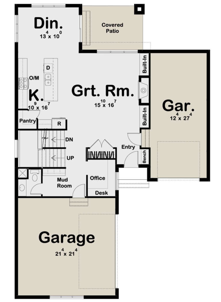 House Plan House Plan #24085 Drawing 1