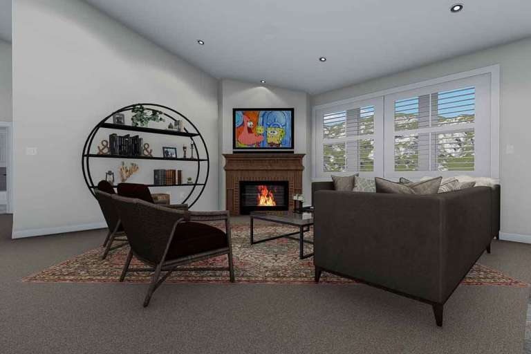 Ranch House Plan #2802-00052 Additional Photo