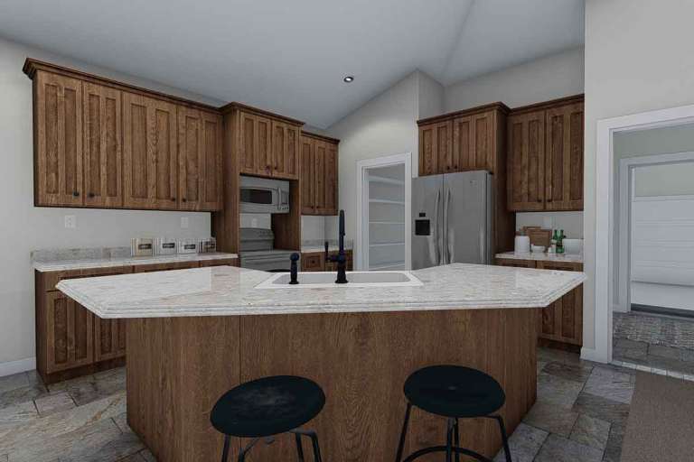 Ranch House Plan #2802-00052 Additional Photo