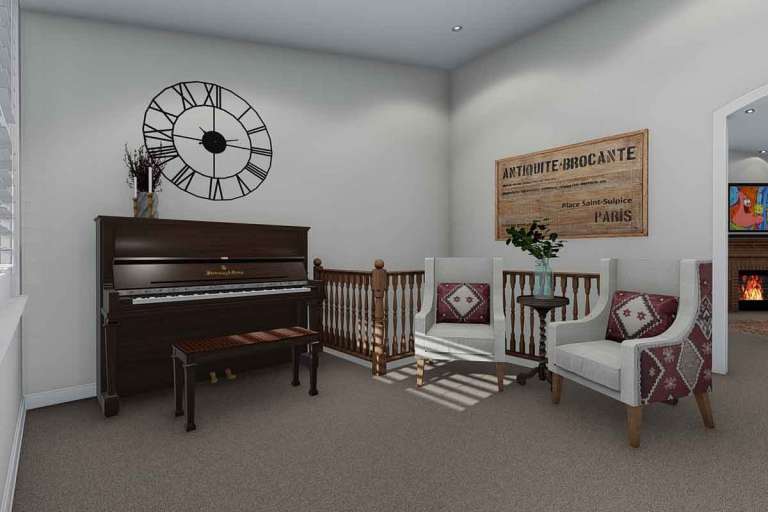 Ranch House Plan #2802-00052 Additional Photo
