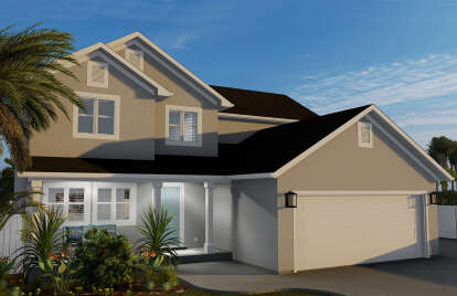 Cottage House Plan #2802-00053 Elevation Photo