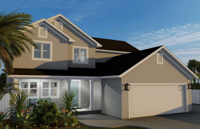 Cottage House Plan #2802-00053 Elevation Photo