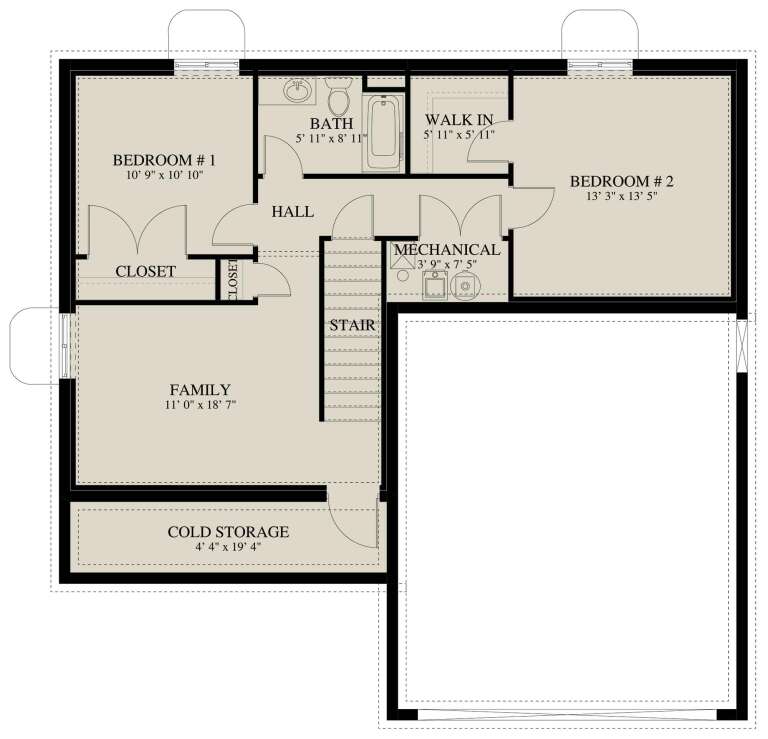House Plan House Plan #24089 Drawing 3
