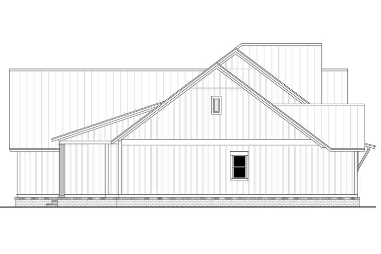 Modern Farmhouse House Plan #041-00206 Elevation Photo