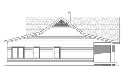 Ranch House Plan #940-00199 Elevation Photo