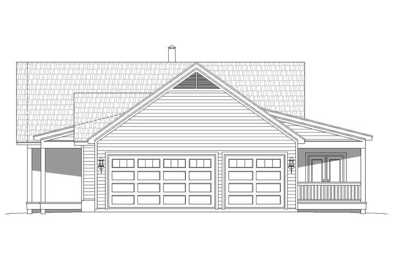 Ranch House Plan #940-00199 Elevation Photo