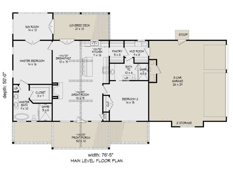 House Plan House Plan #24093 Drawing 1