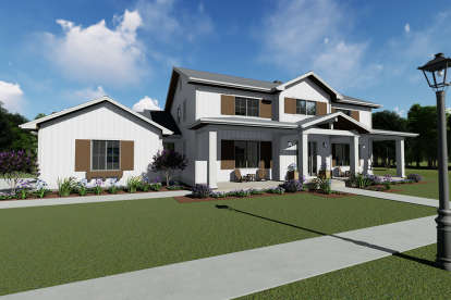 Country House Plan #425-00030 Elevation Photo