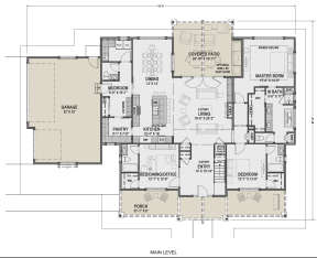 Main Floor for House Plan #425-00030