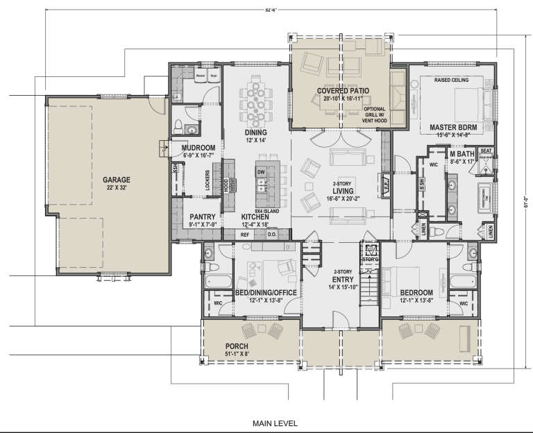 House Plan House Plan #24097 Drawing 1