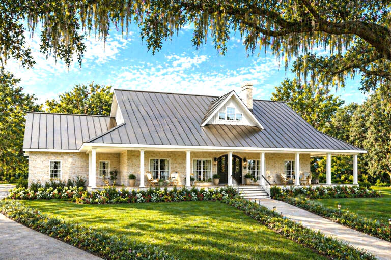 House Plan House Plan #24099 Angled Front Elevation