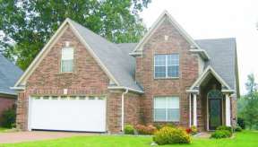 Traditional House Plan #053-00206 Elevation Photo