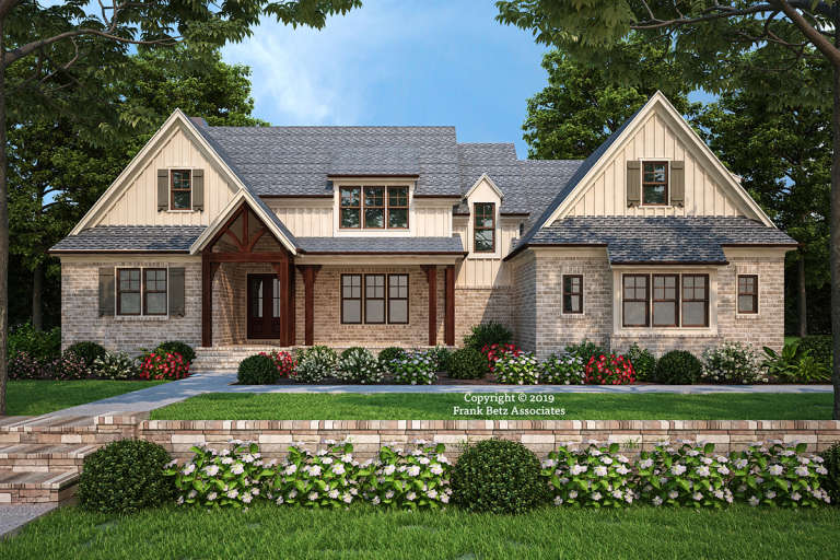 House Plan House Plan #24100 Front Elevation