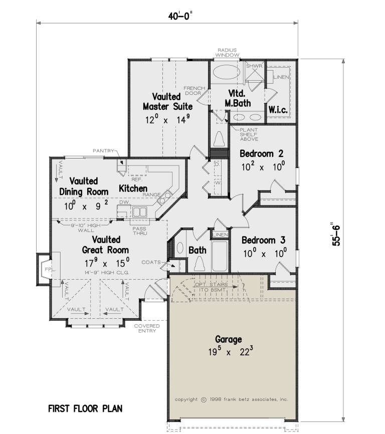 House Plan House Plan #24101 Drawing 1