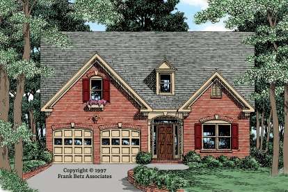 Ranch House Plan #8594-00421 Elevation Photo