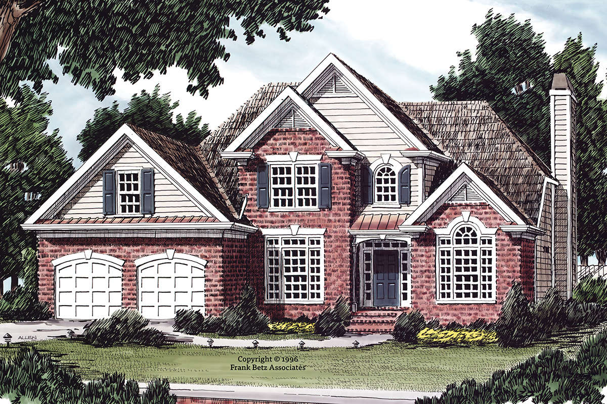 Traditional House Plan #8594-00422 Elevation Photo