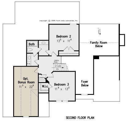 House Plan House Plan #24103 Drawing 2