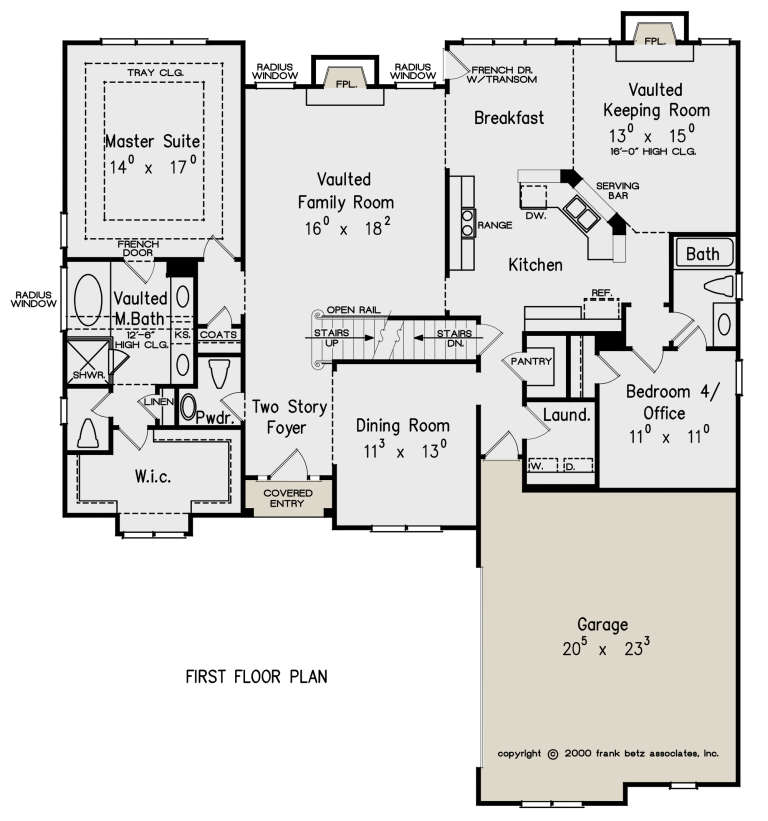 House Plan House Plan #24104 Drawing 1