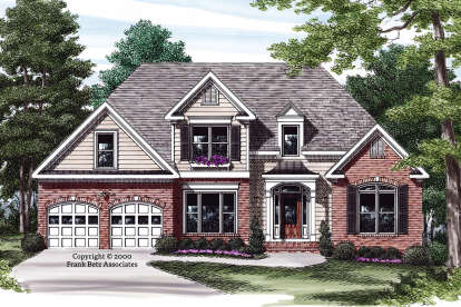 House Plan House Plan #24106 Front Elevation 