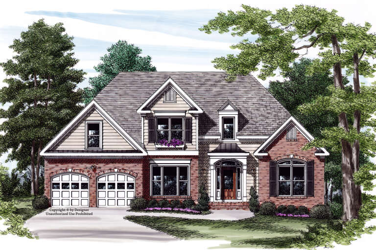 House Plan House Plan #24106 Front Elevation 