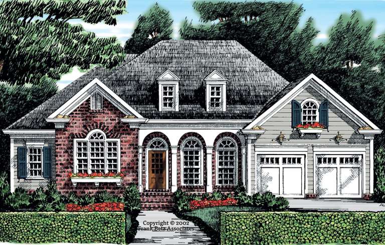House Plan House Plan #24107 Front Elevation 