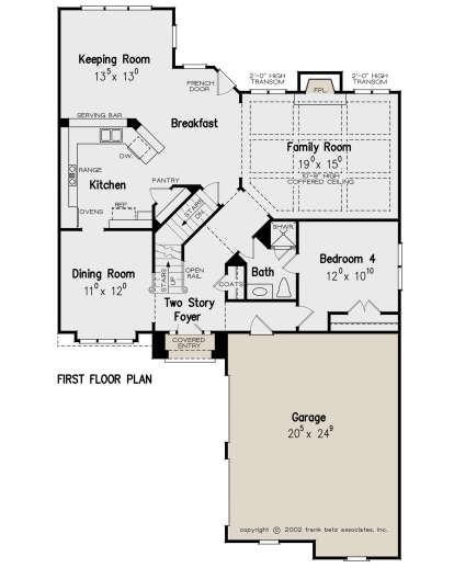 House Plan House Plan #24109 Drawing 1