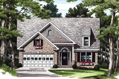 Ranch House Plan #8594-00429 Elevation Photo