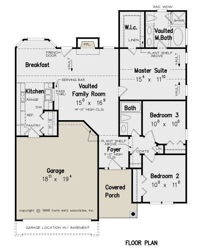 Main Floor for House Plan #8594-00429