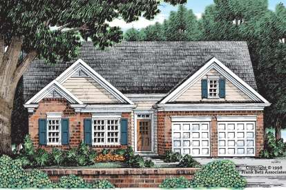Ranch House Plan #8594-00431 Elevation Photo