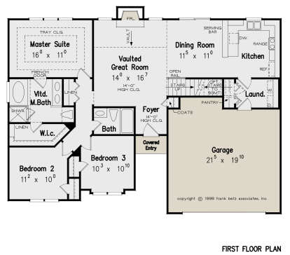 Main Floor for House Plan #8594-00432