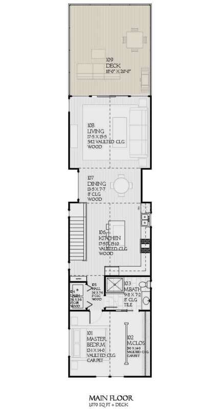 Main Floor for House Plan #1637-00146