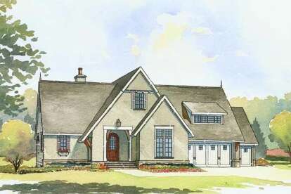 House Plan House Plan #24119 Front Elevation 