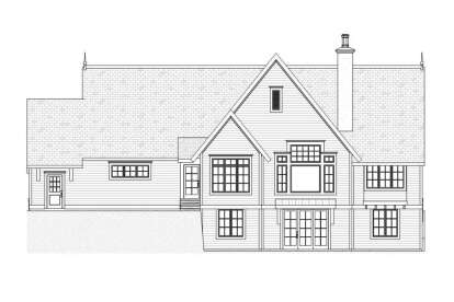 European House Plan #1637-00147 Elevation Photo