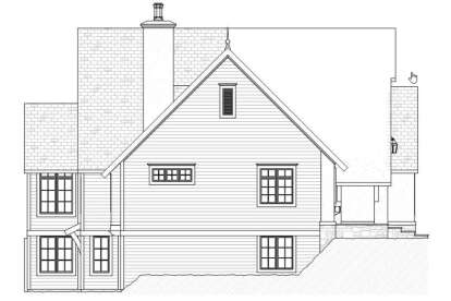 European House Plan #1637-00147 Elevation Photo