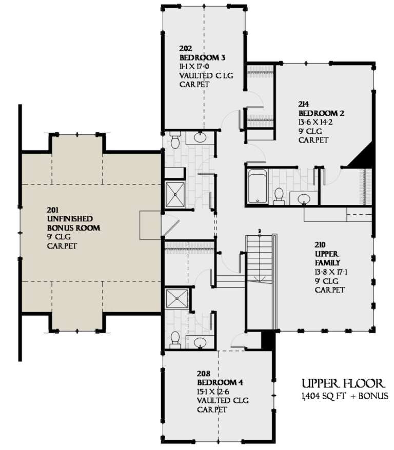 House Plan House Plan #24121 Drawing 2