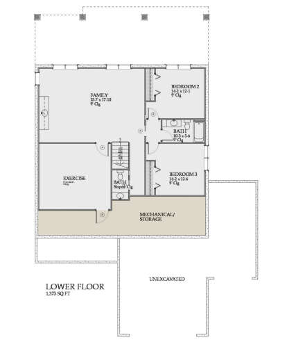 House Plan House Plan #24126 Drawing 2
