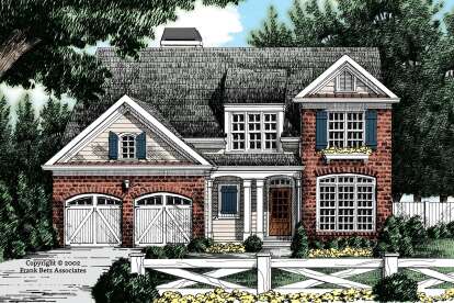 Traditional House Plan #8594-00433 Elevation Photo