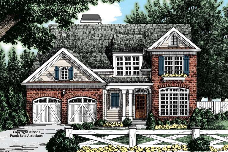 House Plan House Plan #24127 Front Elevation 