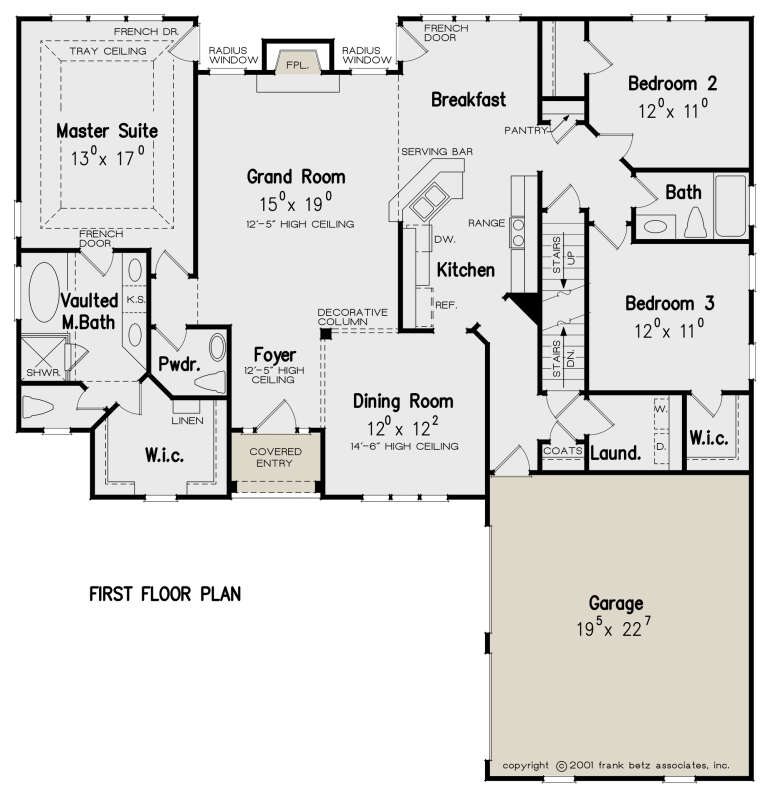 House Plan House Plan #24128 Drawing 1
