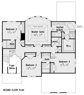 Second Floor for House Plan #8594-00435