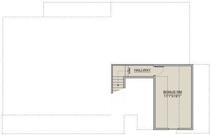 Bonus Room for House Plan #7306-00013