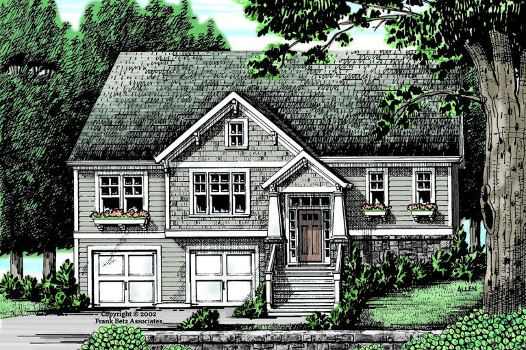 House Plan House Plan #24131 Front Elevation 