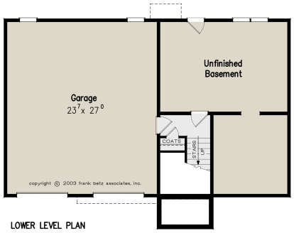 First Floor for House Plan #8594-00436
