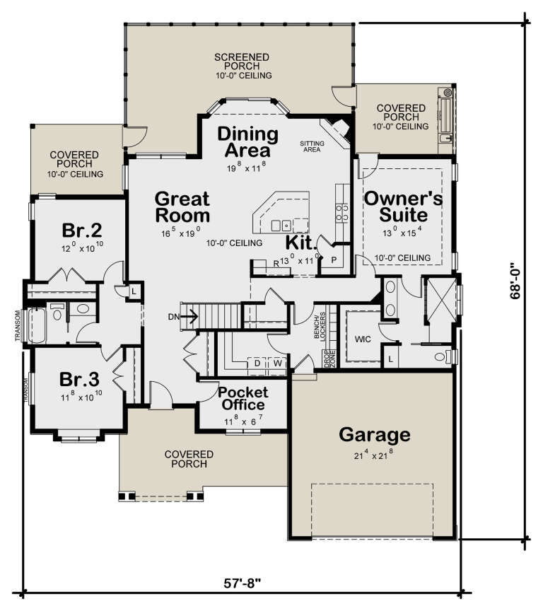 House Plan House Plan #24135 Drawing 1