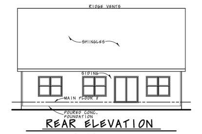 Modern Farmhouse House Plan #402-01629 Elevation Photo