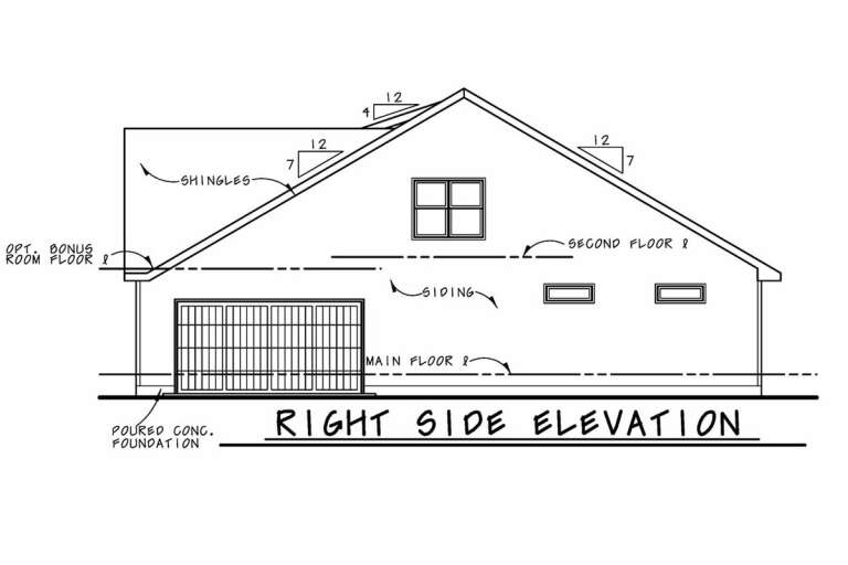 Modern Farmhouse House Plan #402-01629 Elevation Photo
