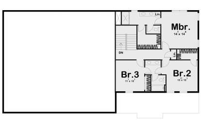 Second Floor for House Plan #963-00379