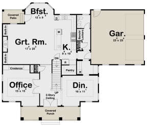 Main Floor for House Plan #963-00381