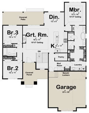 Main Floor for House Plan #963-00382