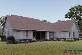 Modern Farmhouse House Plan #041-00207 Elevation Photo